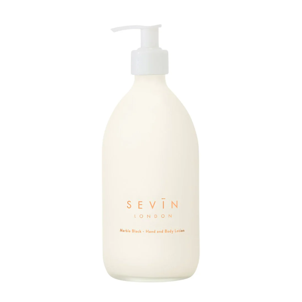 SEVIN LONDON Marble Black Hand & Body Lotion 300ml - Лосьйон для рук і тіла